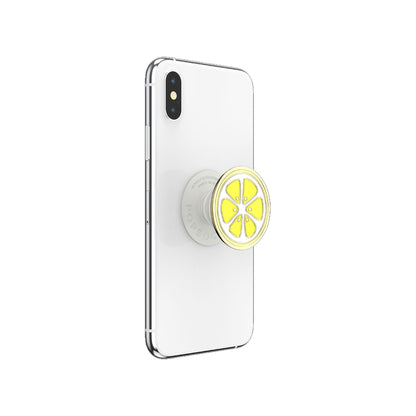 PopSockets PopGrip Premium - Enamel Lemon Slice Yellow (Barcode : 842978165752 ) - Forexengineer -Malaysia- 842978165752
