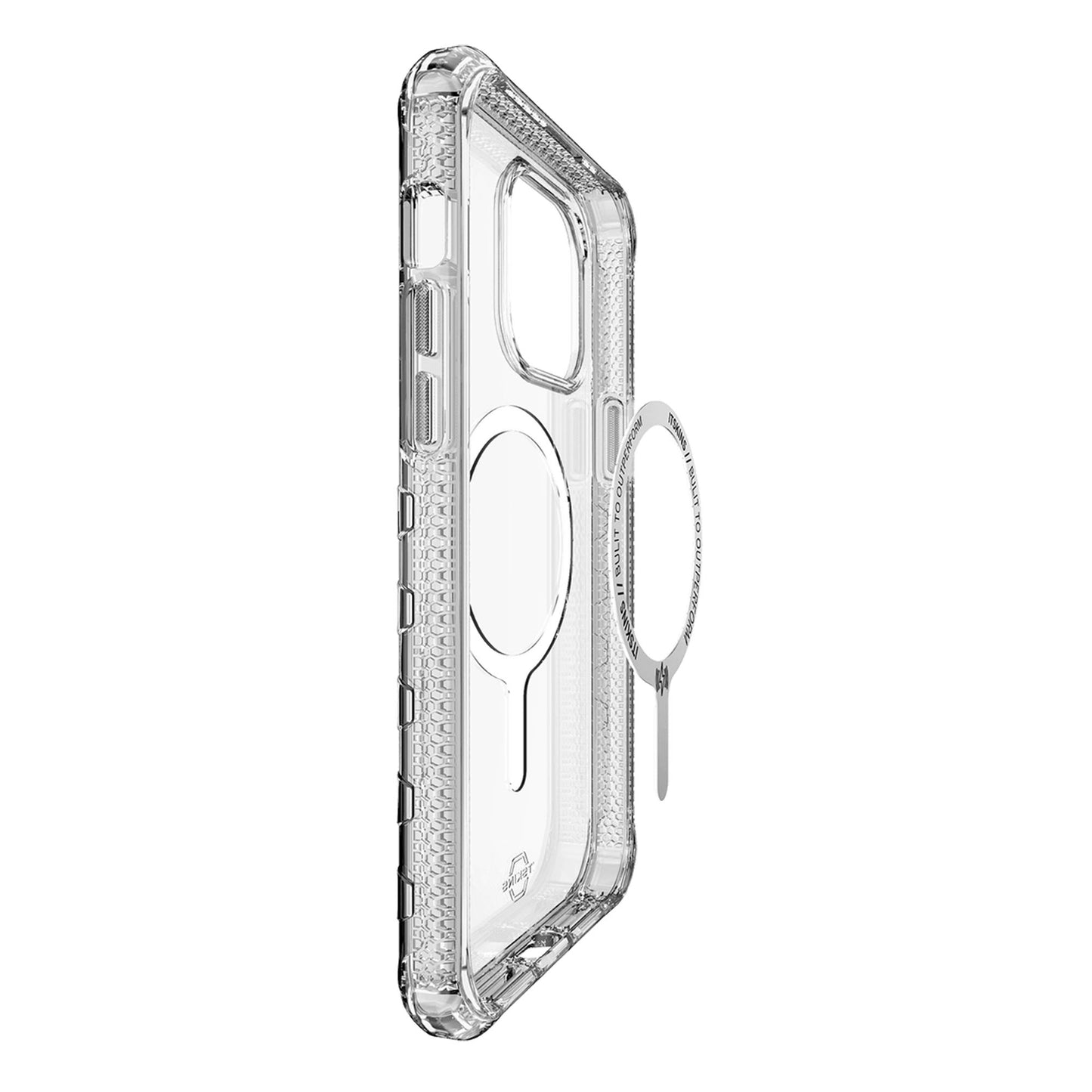 ITSKINS Supreme -- R Clear for iPhone 14 Plus - Magsafe Compatible - Clear White Print ( Barcode: 4894465437879 )