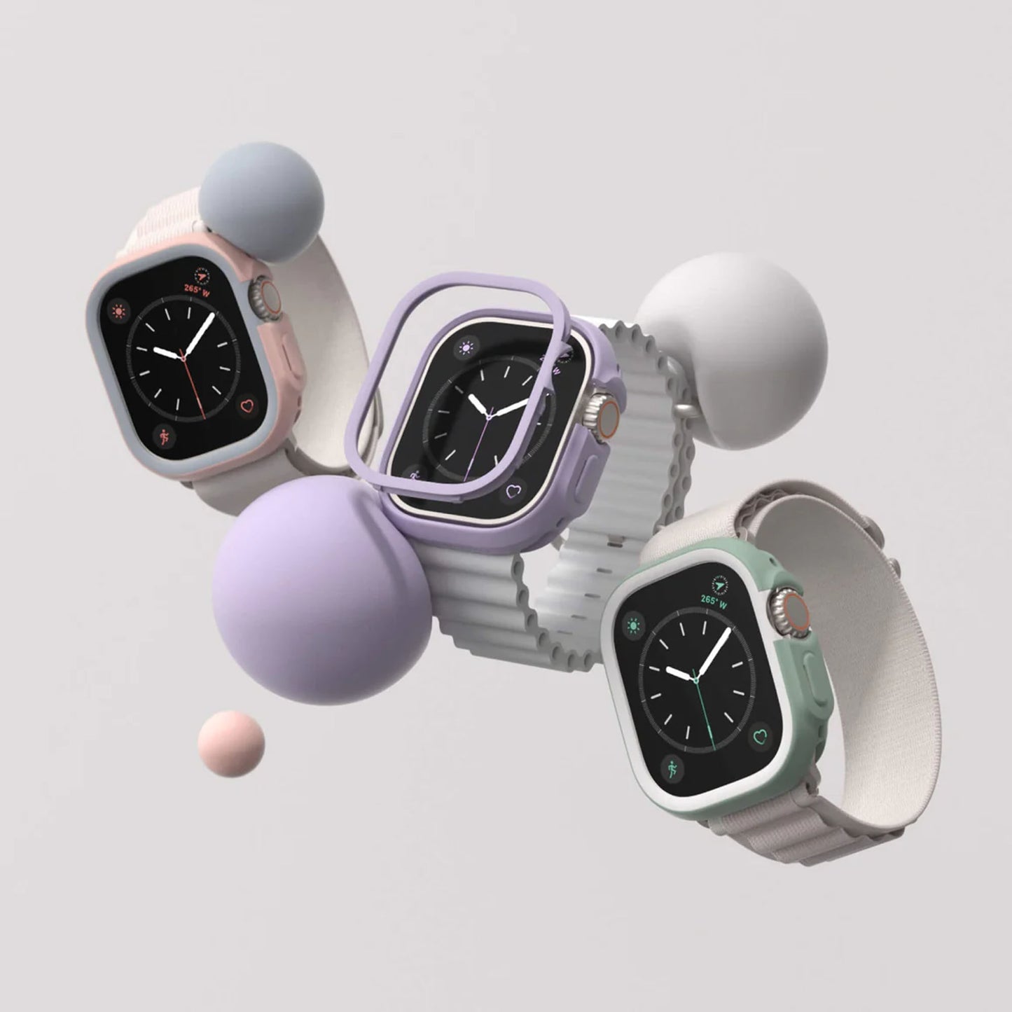 Rhinoshield CrashGuard NX for Apple Watch Ultra 49mm - Ash Grey (Barcode : 4711366111045 )