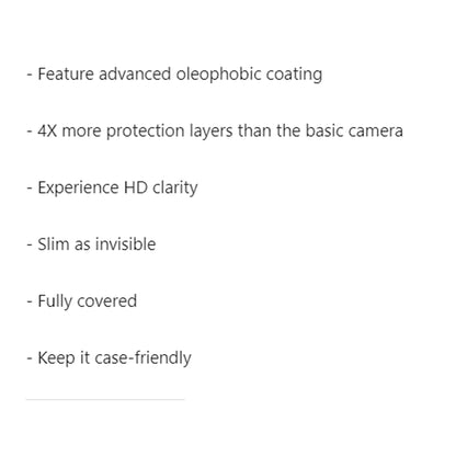 AMAZINGthing Pure Lens Glass Protector for iPhone 14 Pro Max - 14 Pro (Three Lens) - Clear (Barcode: 4892878076135 ) - Forexengineer -Malaysia- 4892878076135