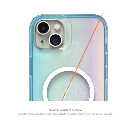 Gear4 D3O® Milan Snap for iPhone 14 Plus - Green Swirl (Barcode: 840056166097 )