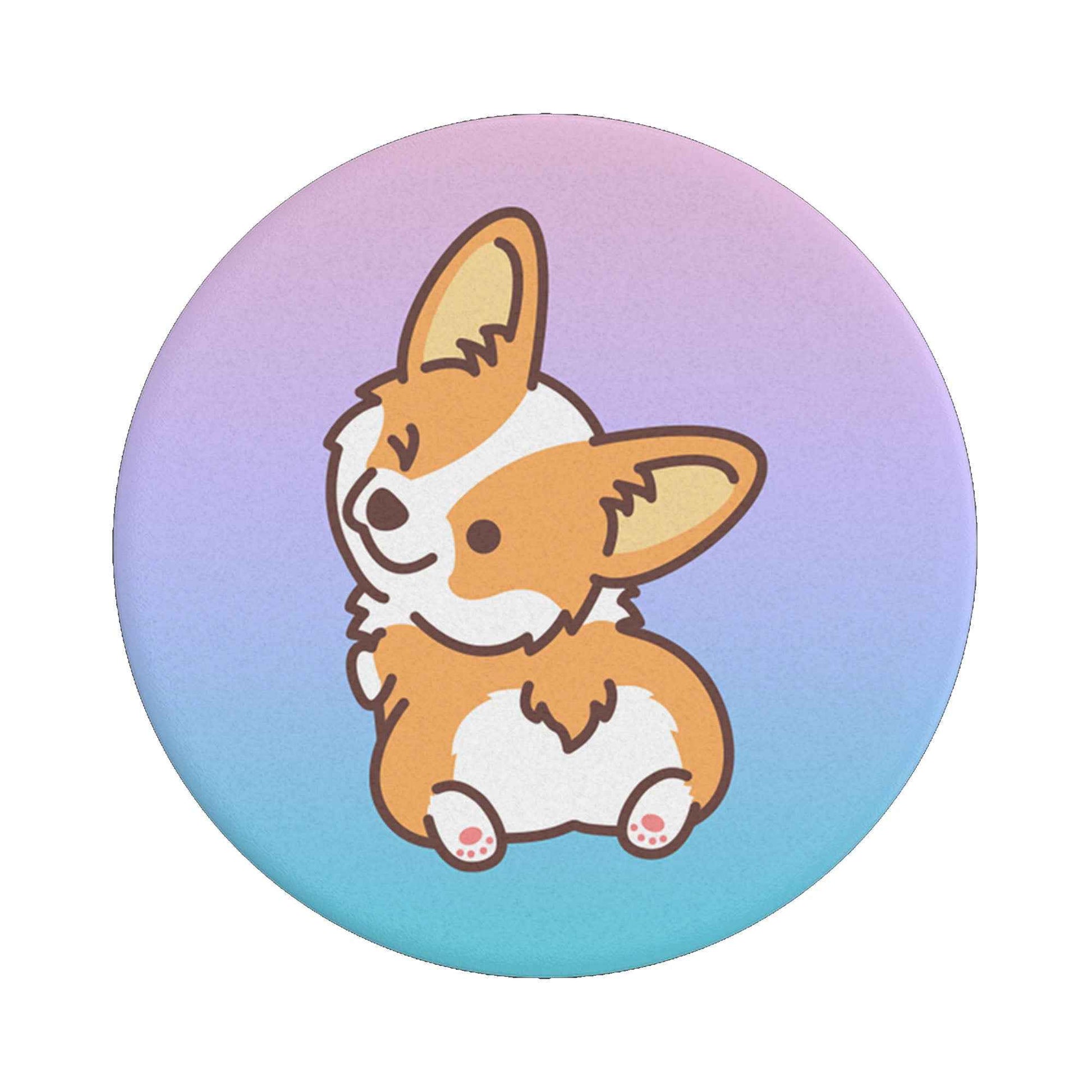PopSockets PopGrip Swappable - Cheeky Corgi (Barcode : 840173704943 )
