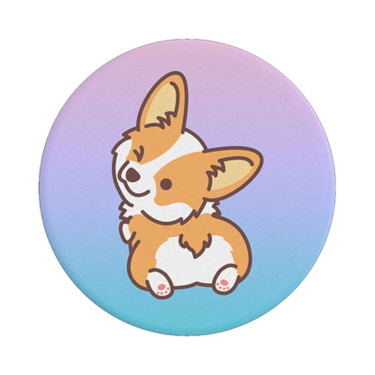 PopSockets PopGrip Swappable - Cheeky Corgi (Barcode : 840173704943 )
