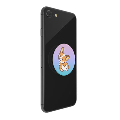 PopSockets PopGrip Swappable - Cheeky Corgi (Barcode : 840173704943 ) - Forexengineer -Malaysia- 840173704943
