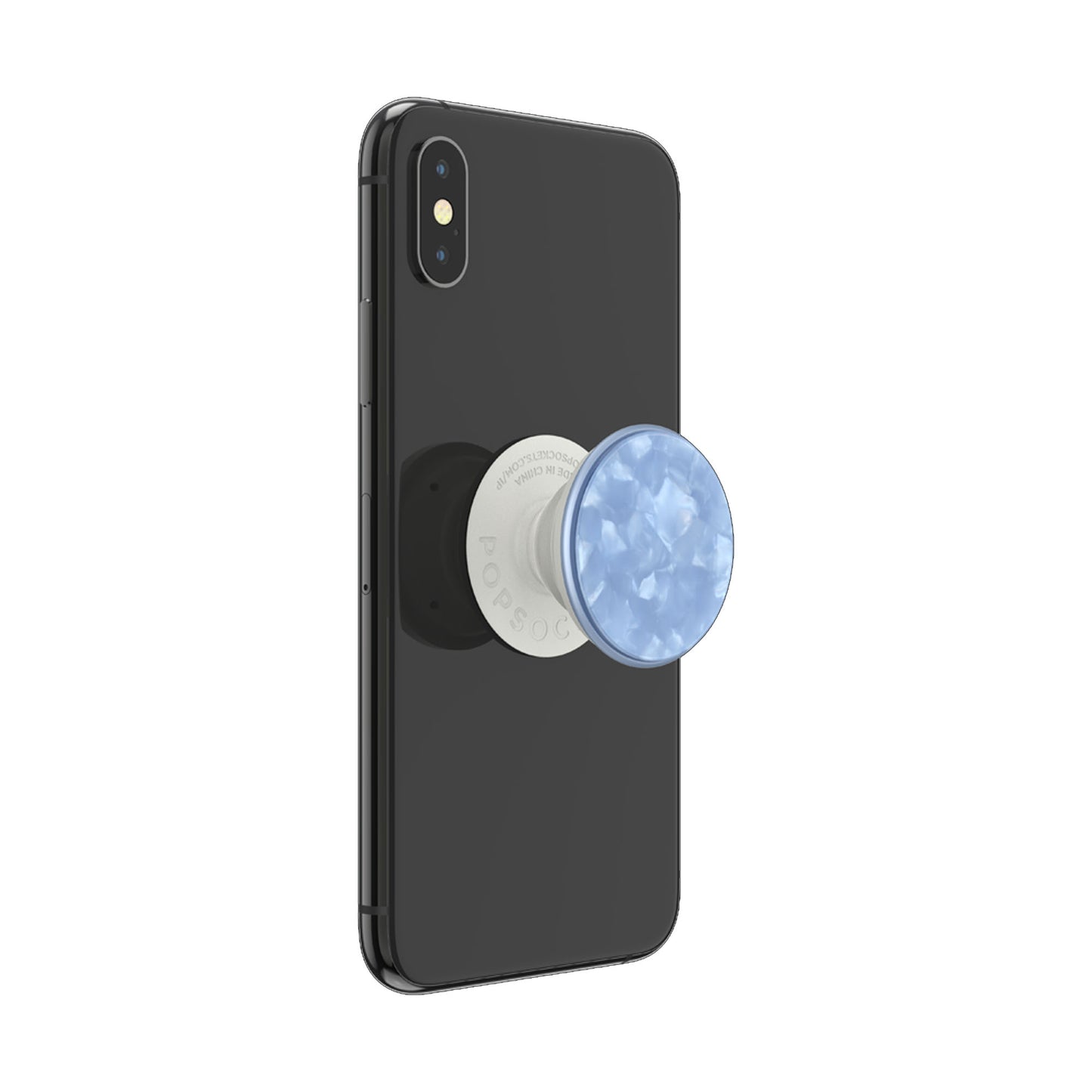 PopSockets PopGrip LUXE Swappable - Acetate Powder Blue - Forexengineer -Malaysia- 842978166810