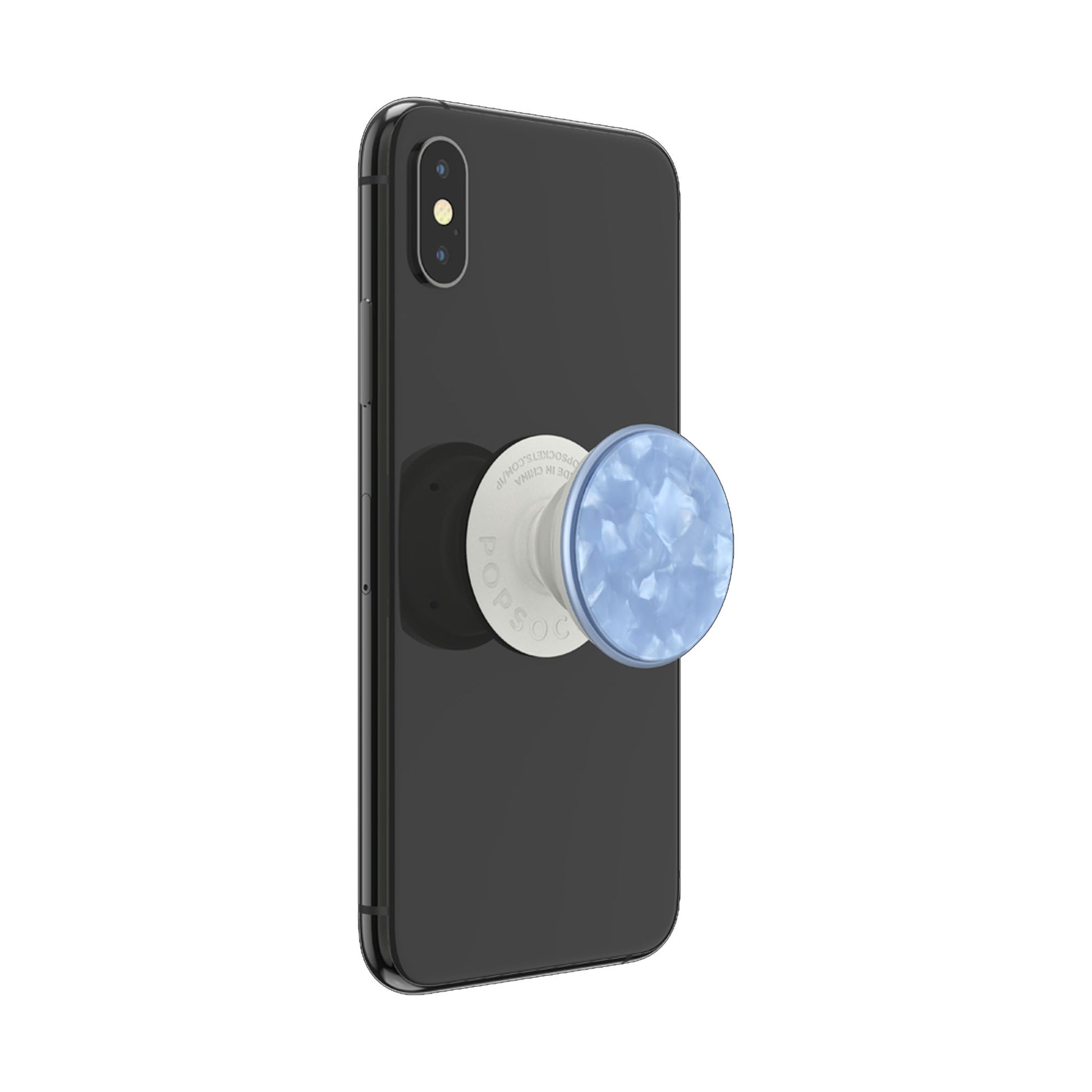 PopSockets PopGrip LUXE Swappable - Acetate Powder Blue - Forexengineer -Malaysia- 842978166810