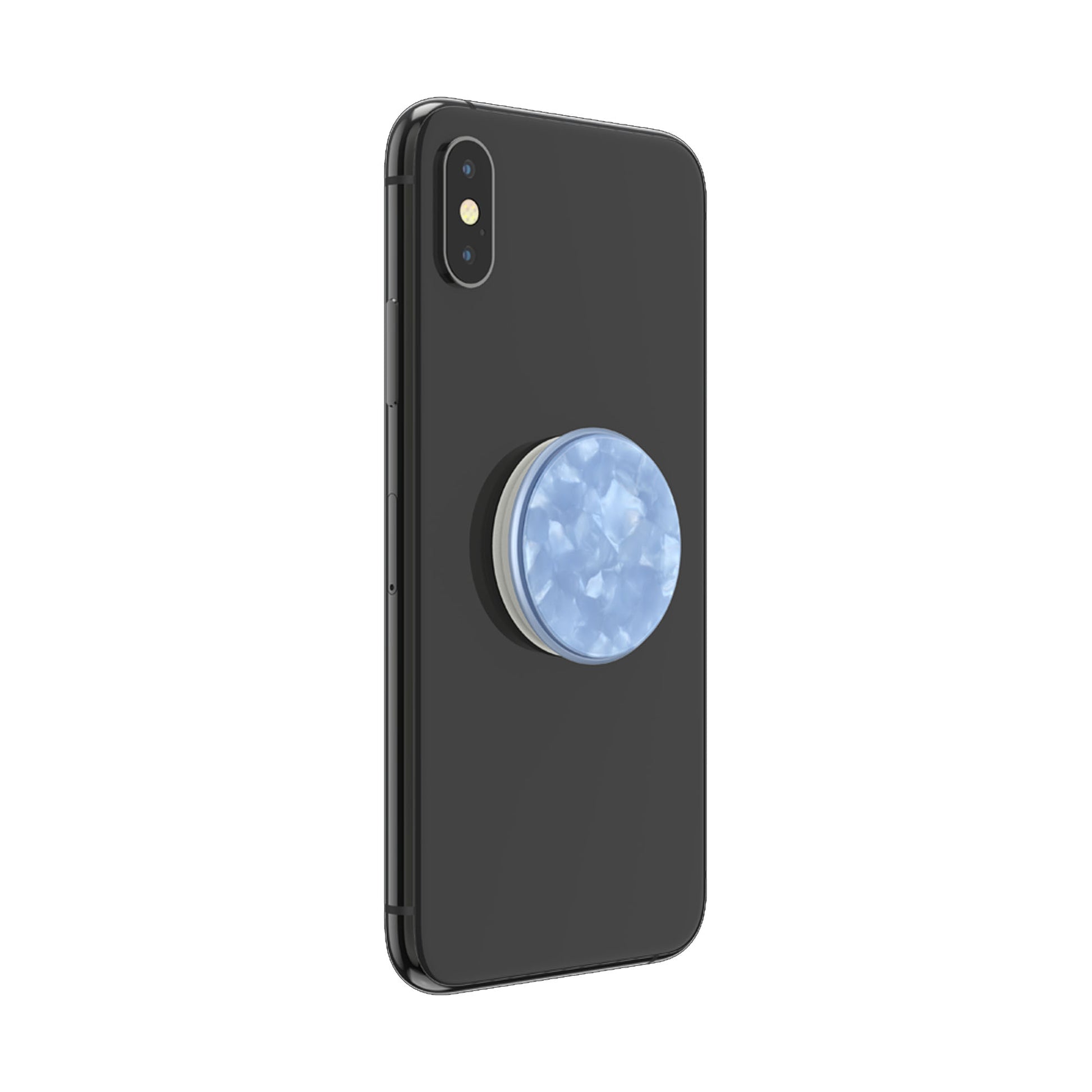 PopSockets PopGrip LUXE Swappable - Acetate Powder Blue - Forexengineer -Malaysia- 842978166810