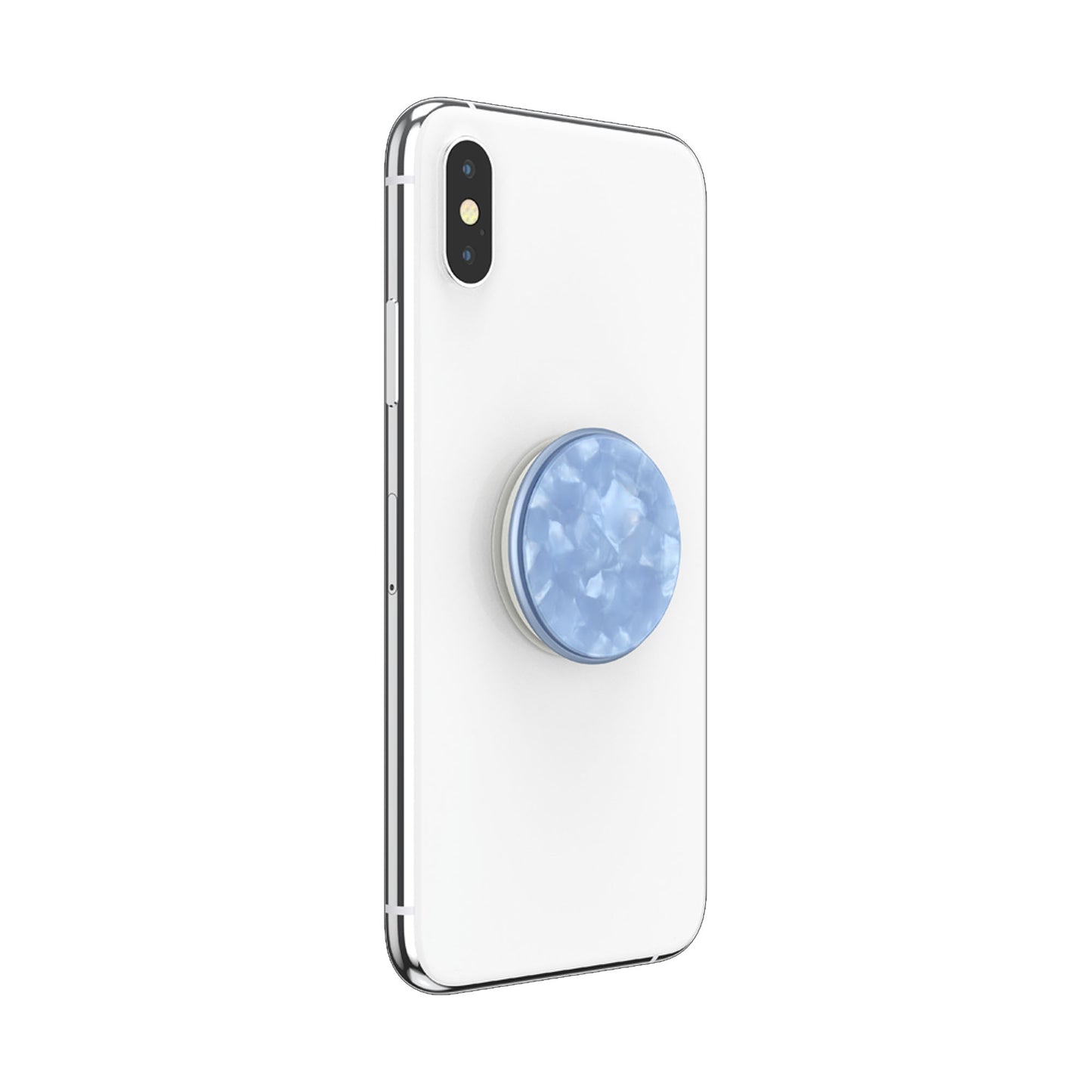 PopSockets PopGrip LUXE Swappable - Acetate Powder Blue - Forexengineer -Malaysia- 842978166810