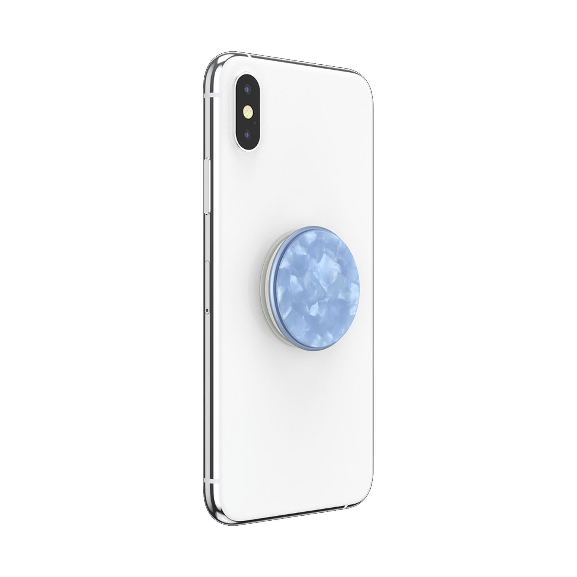 PopSockets PopGrip LUXE Swappable - Acetate Powder Blue - Forexengineer -Malaysia- 842978166810