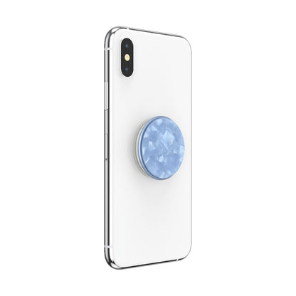 PopSockets PopGrip LUXE Swappable - Acetate Powder Blue - Forexengineer -Malaysia- 842978166810