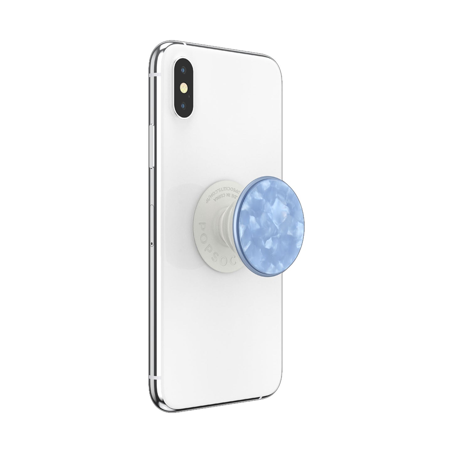 PopSockets PopGrip LUXE Swappable - Acetate Powder Blue