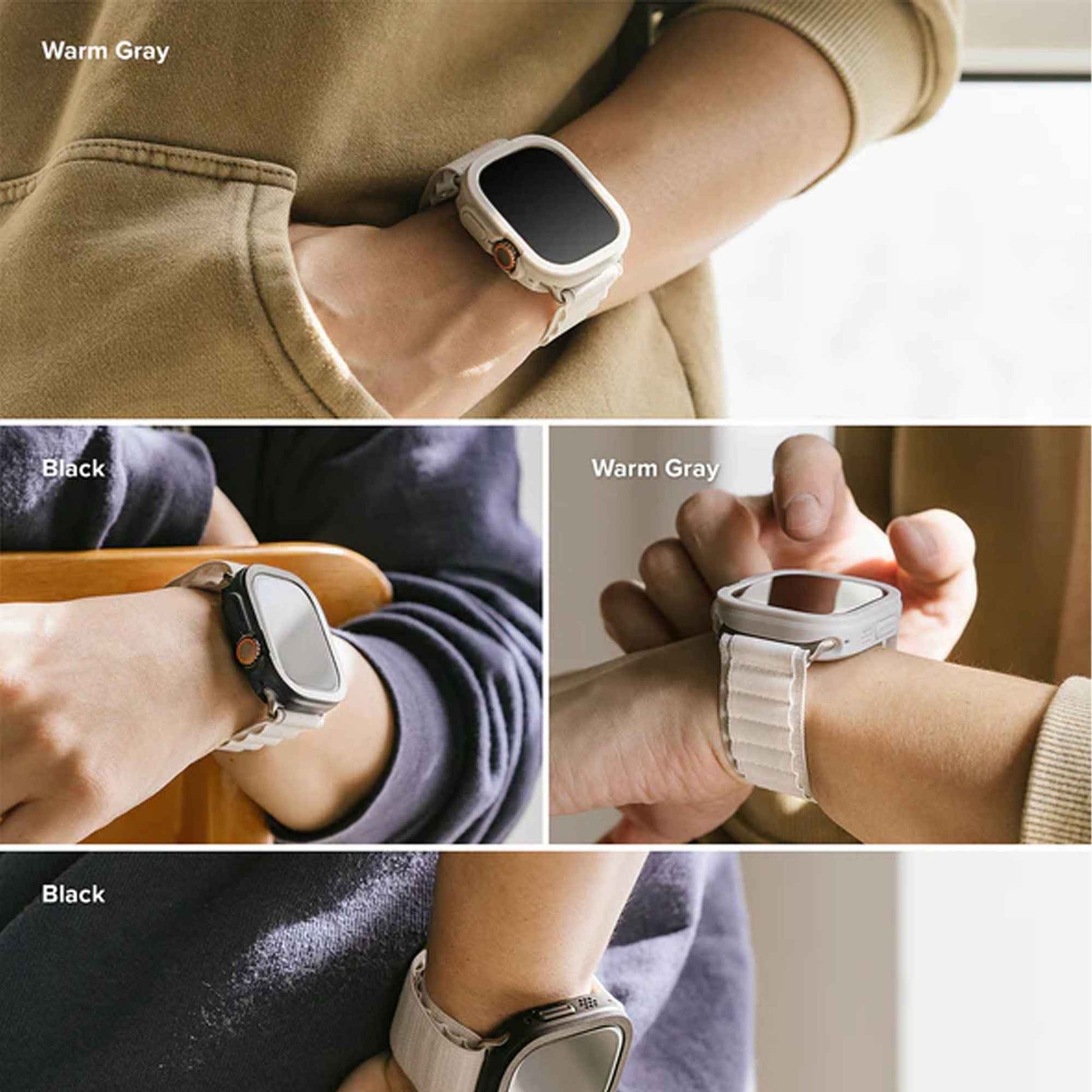 Ringke Air Sports for Apple Watch Ultra 49mm - Warm Gray (Barcode: 8809881269061 )