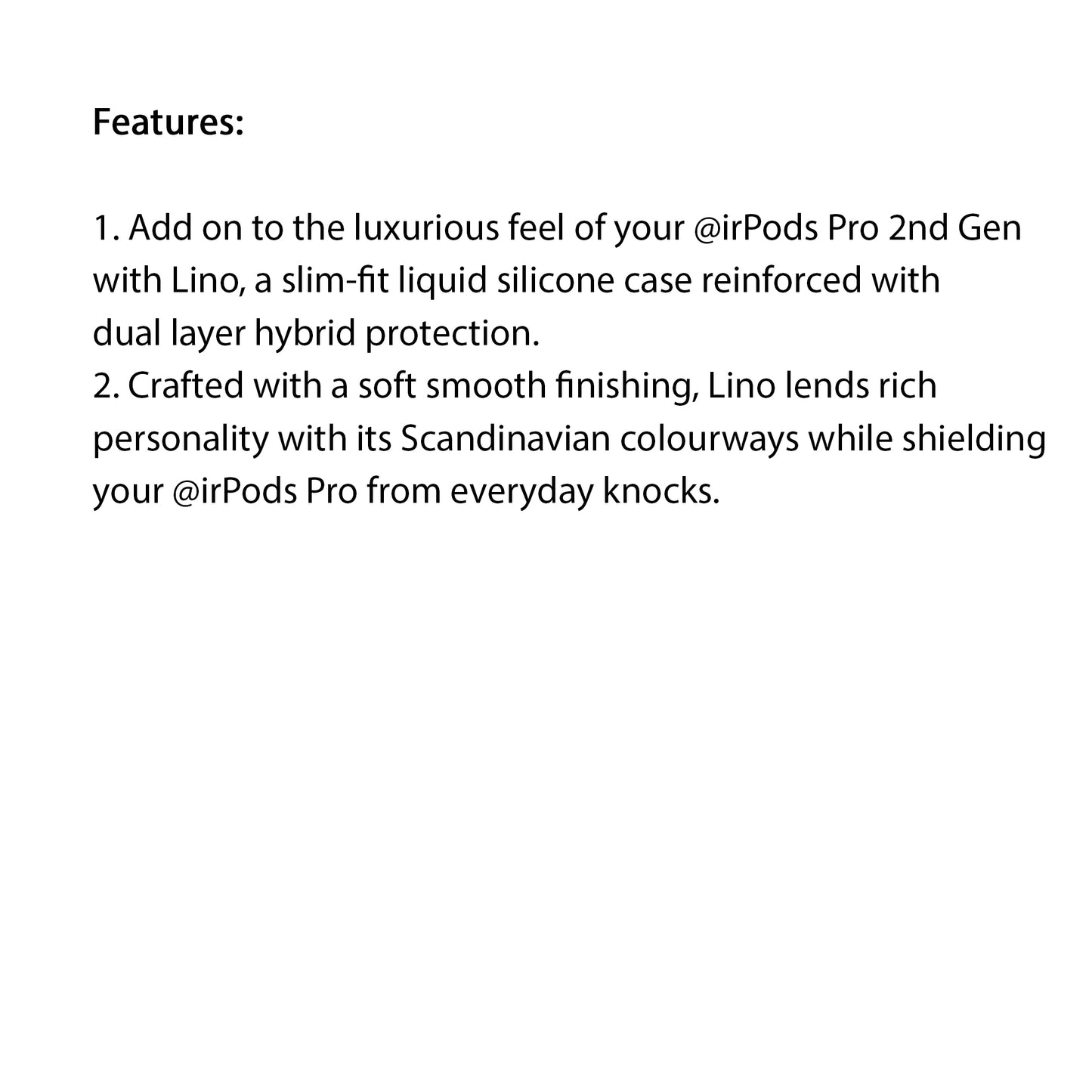 UNIQ Lino Airpods Pro 2 ( 2nd Gen ) - Silicone Case - Mint (Green) ( Barcode: 8886463683545 )
