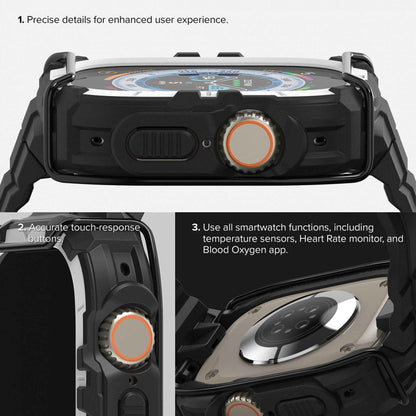 Ringke Fusion X Guard Case with Srap for Apple Watch Ultra 49mm - White (Barcode: 8809881269579 )