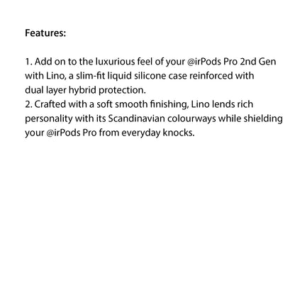 UNIQ Lino Airpods Pro 2 ( 2nd Gen ) - Silicone Case - Blush (Pink) ( Barcode: 8886463683552 ) - Forexengineer -Malaysia- 8886463683552