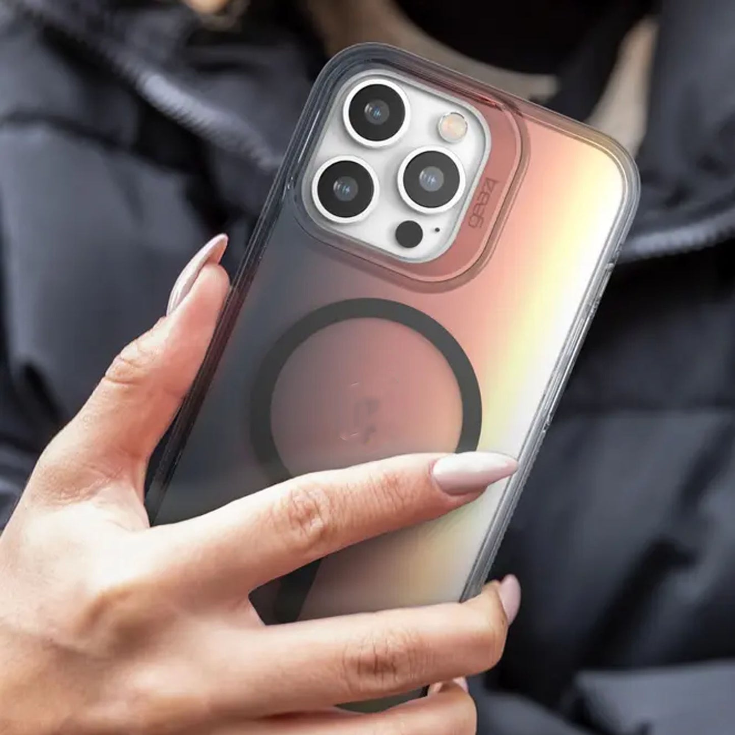 Gear4 D3O® Milan Snap for iPhone 14 Pro Max - Sunset Ombre (Barcode: 840056166004 )