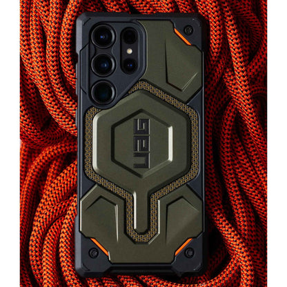 UAG Monarch Pro for Samsung Galaxy S23 Ultra - Kevlar Elemental Green (Barcode: 840283910296 )