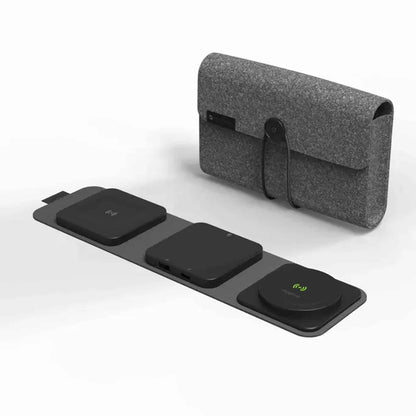 Mophie Snap+ Multi-Device Travel Charger - MagSafe Compatible for iPhone & Android - Black ( Barcode: 840056162839 )