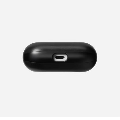 [Online Exclusive] Nomad Modern Leather Horween Case for AirPods Pro 2 - Black - Forexengineer -Malaysia- 856500019963