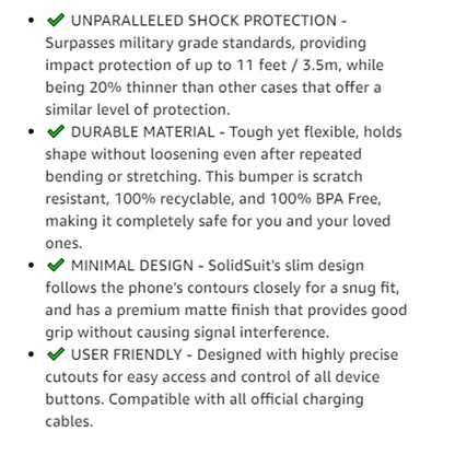 Rhinoshield SolidSuit Case for iPhone 14 Pro - Carbon Fiber ( Barcode: 4711366104795 )