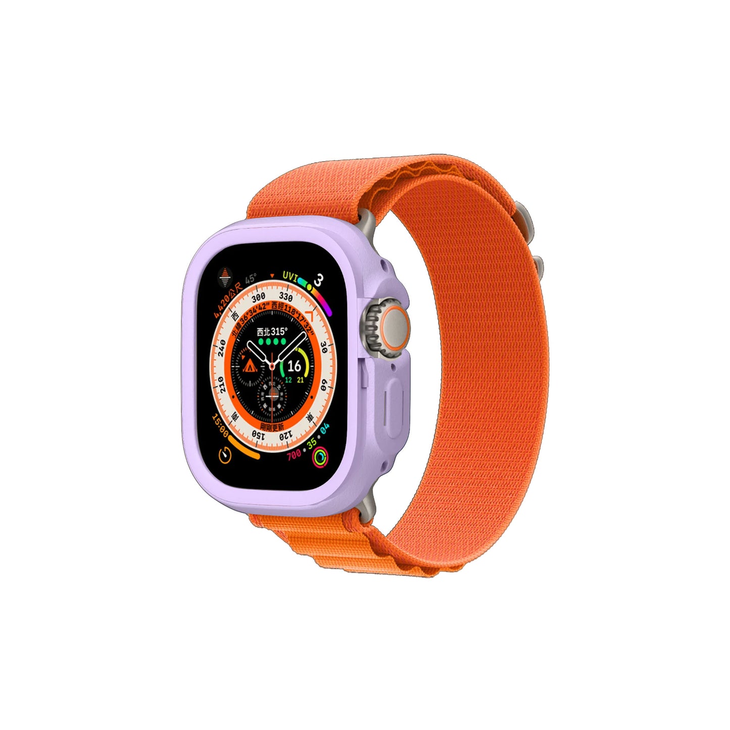 Rhinoshield CrashGuard NX for Apple Watch Ultra 49mm - Violet (Barcode : 4711366111076 )