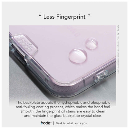 Hoda Crystal Pro Glass Case for Samsung S23 Ultra - Military Standard - Clear (Barcode : 4711103548738 )
