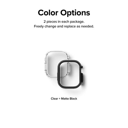 [ONLINE EXCLUSIVE] Ringke Slim Case for Apple Watch Ultra 49mm - 2 pcs in 1 Pack - Clear - Titanium Gray ( Barcode: 8809881269023 ) - Forexengineer -Malaysia- 8809881269023