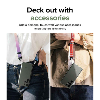 Ringke Fusion Case for Samsung Galaxy S23+ - S23 Plus - Matte Clear (Barcode : 8809919301152 )