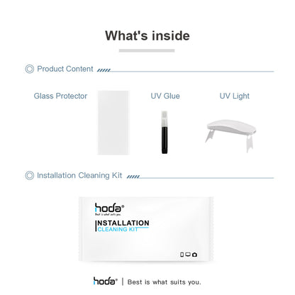 Hoda 3D UV Full Glue Tempered Glass for Samsung S23 Ultra - Full Coverage Curve Screen Protector (Cases Friendly) - Light Included - Clear (Barcode: 4711103548912 ) - Forexengineer -Malaysia- 4711103548912