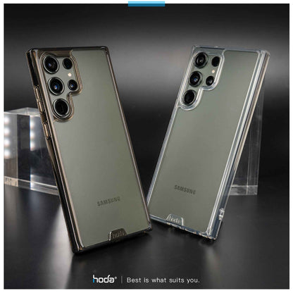 Hoda Crystal Pro Glass Case for Samsung S23 Ultra - Military Standard - Clear (Barcode : 4711103548738 )