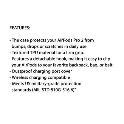 UAG Scout for AirPods Pro 2 ( 2nd Gen ) - Olive (Barcode: 840283906619 )