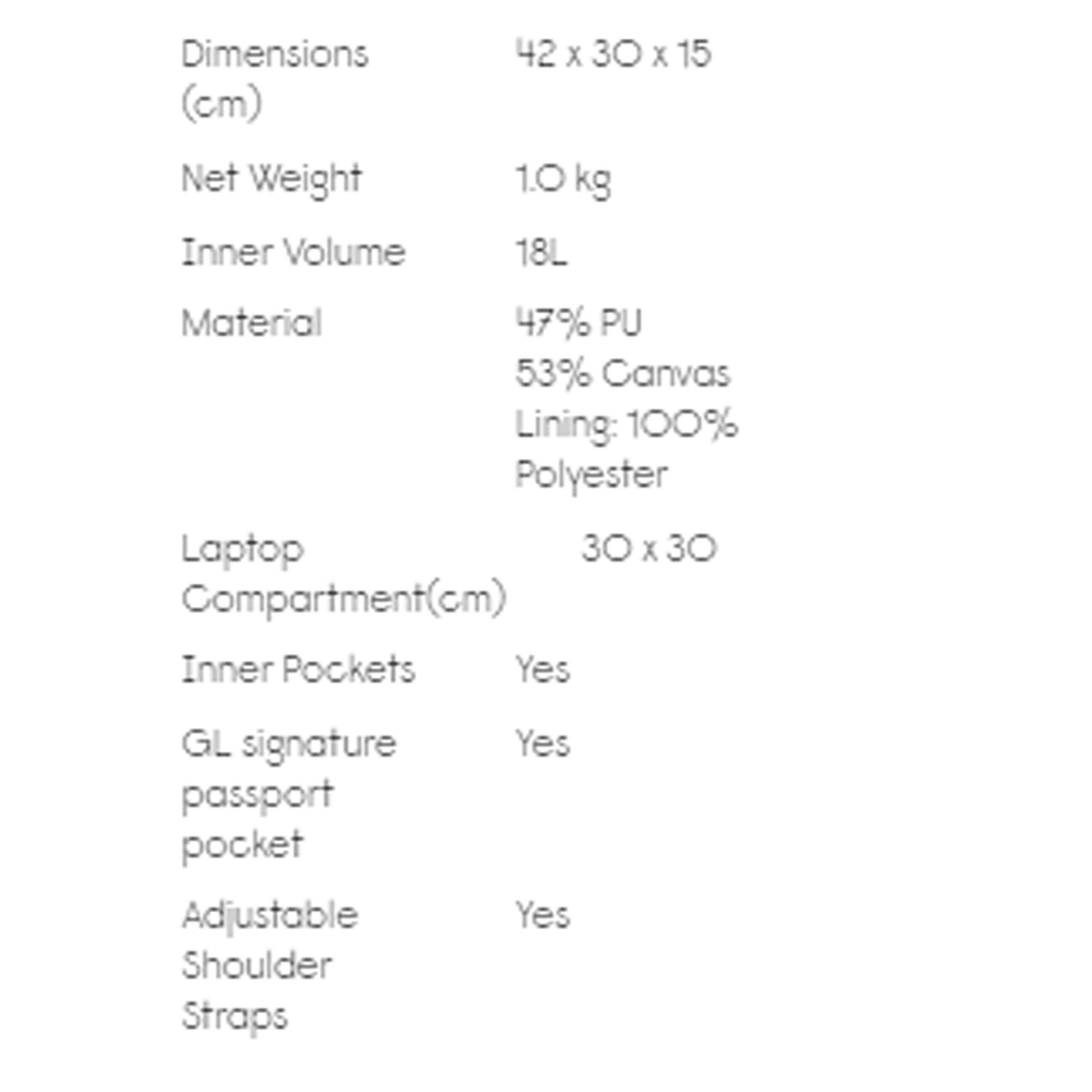 Gaston Luga Praper Backpack ( Fits most 11" - 15" Laptops ) White (Barcode: 7350006913921 ) - Forexengineer -Malaysia- 7350006913921