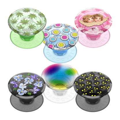 PopSockets PopGrip Swappable - Translucent Night Garden (Barcode : 840173719480 )