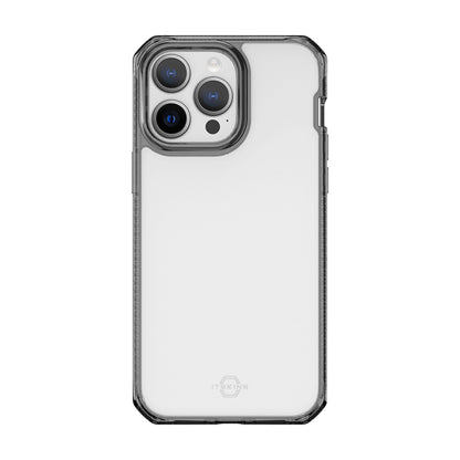 ITSkins Hybrid Clear for iPhone 14 Pro - Black ( Barcode: 4894465407230 ) - Forexengineer -Malaysia- 4894465407230