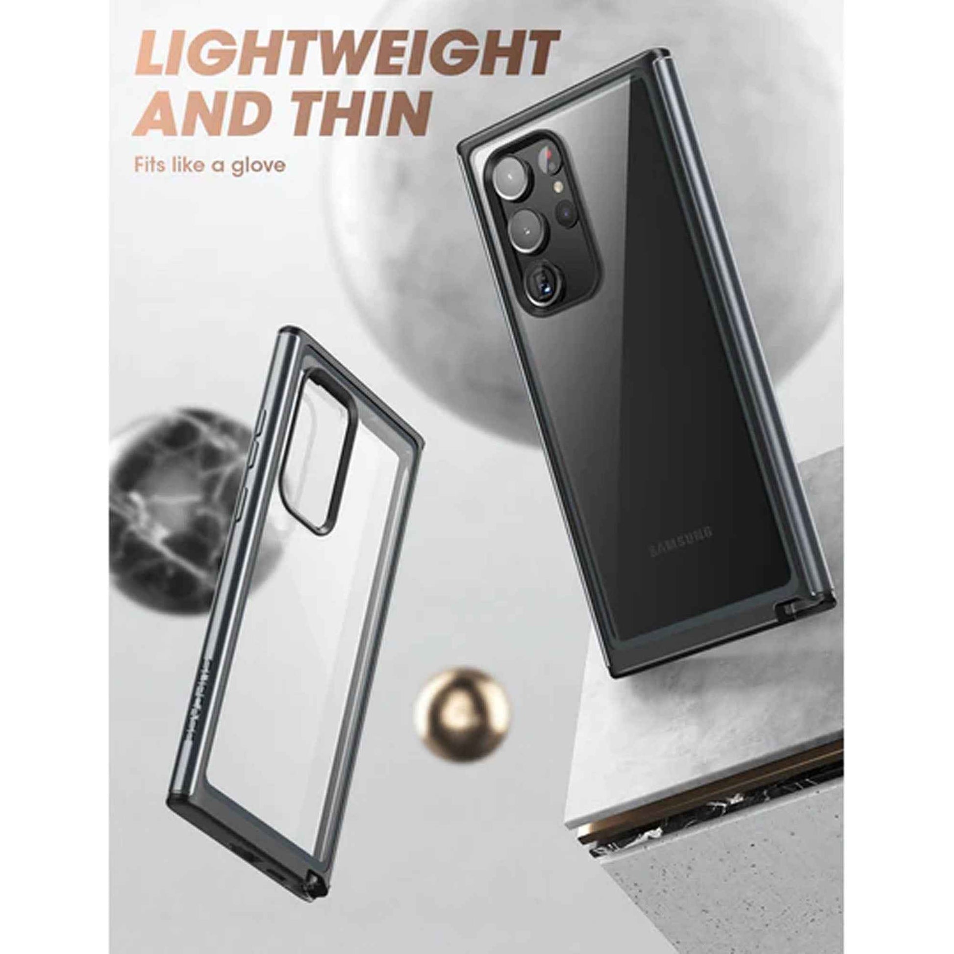 [ONLINE EXCLUSIVE] Supcase Unicorn Beetle Edge XT for Samsung Galaxy S23 Ultra ( With Build-in Screen Protector ) - Black (Barcode : 843439121584 )