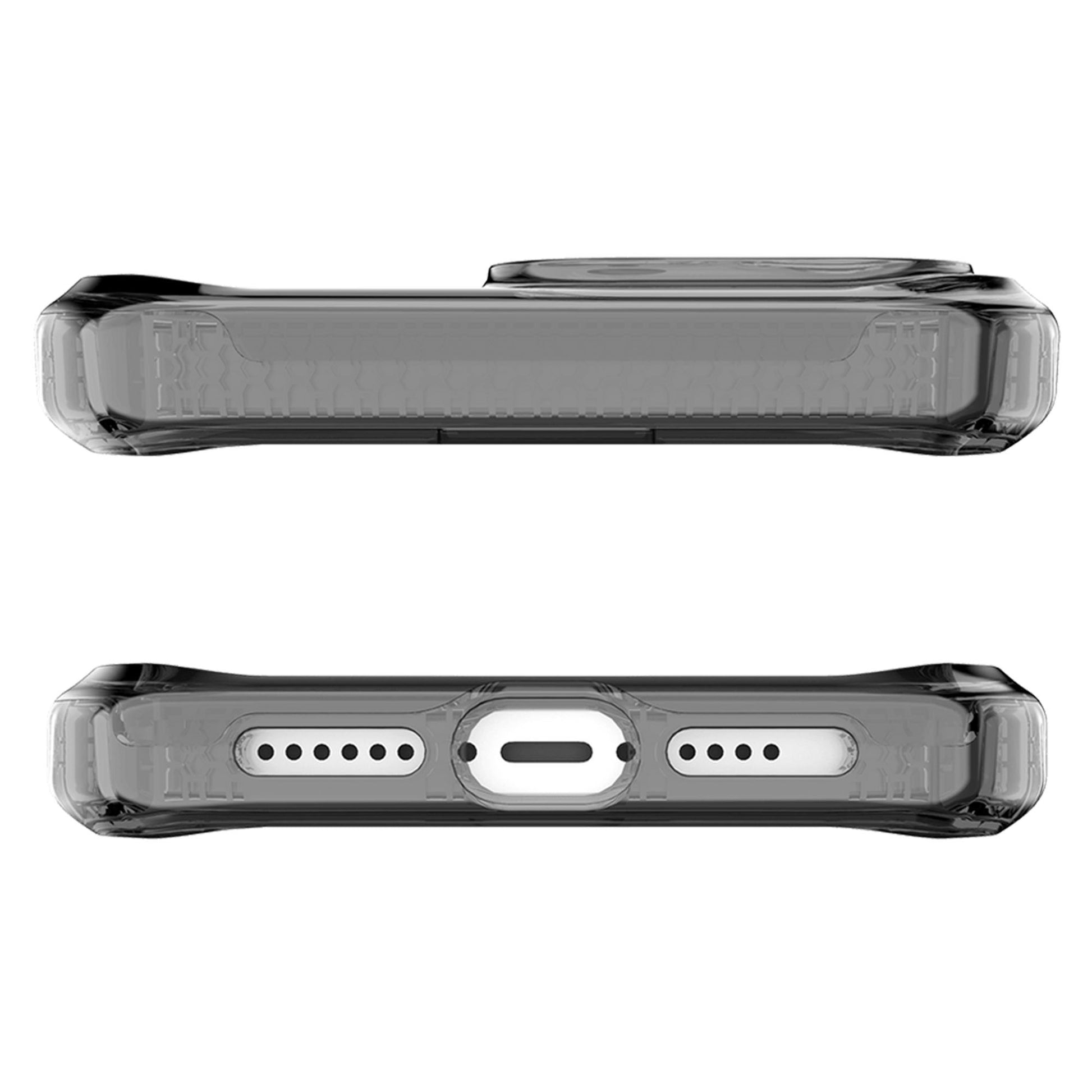 ITSKINS Supreme -- R Clear for 14 Pro Max - Magsafe Compatible - Graphite and Graphite Print ( Barcode: 4894465493783 ) - Forexengineer -Malaysia- 4894465493783