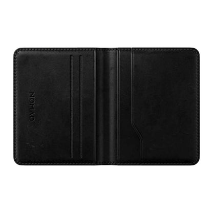 Nomad Card Wallet Plus Horween Leather - Black ( Barcode: 856500019536 )