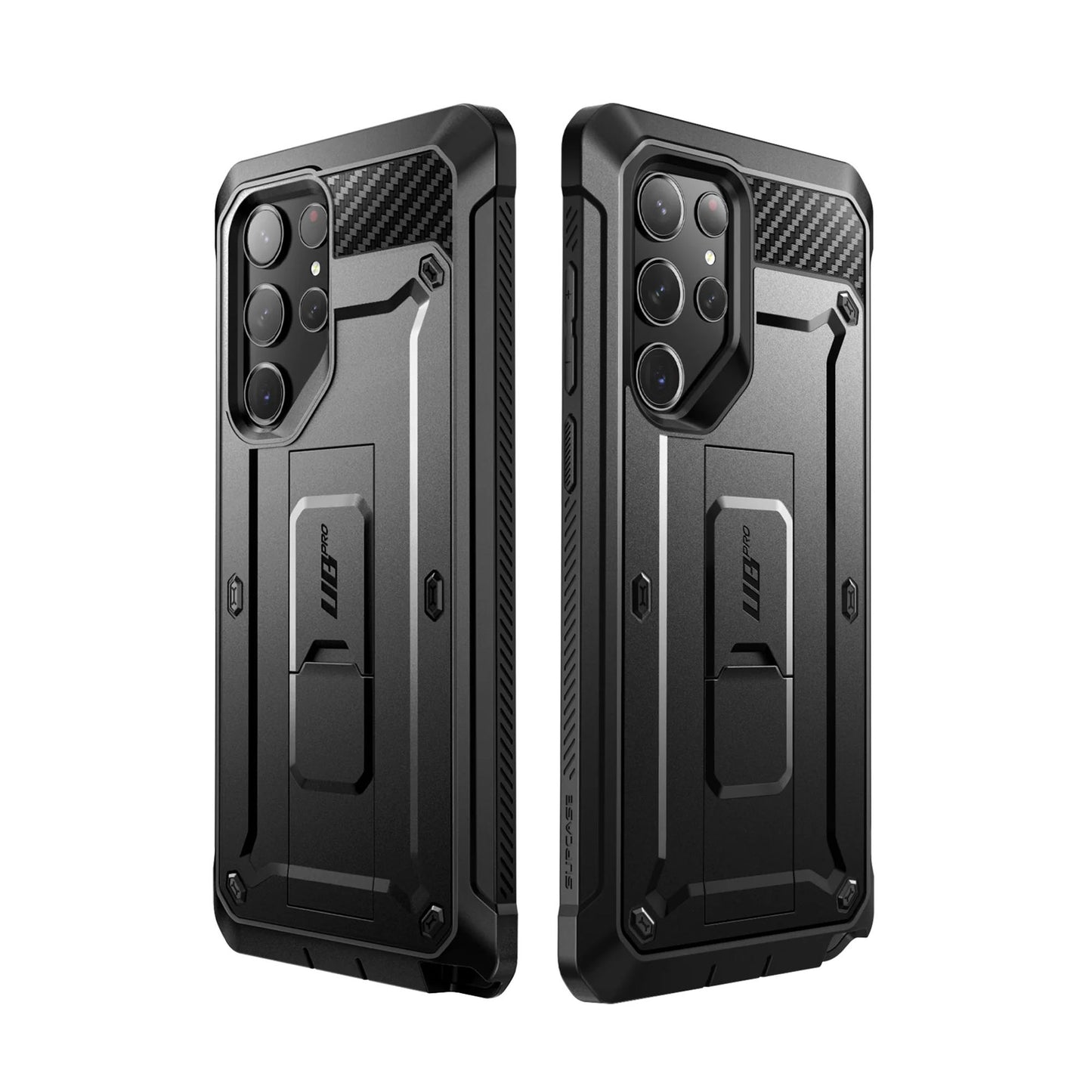 [ONLINE EXCLUSIVE] Supcase Unicorn Beetle PRO for Samsung Galaxy S23 Ultra (Without built-in Screen Protector) - Black (Barcode : 843439121539 )