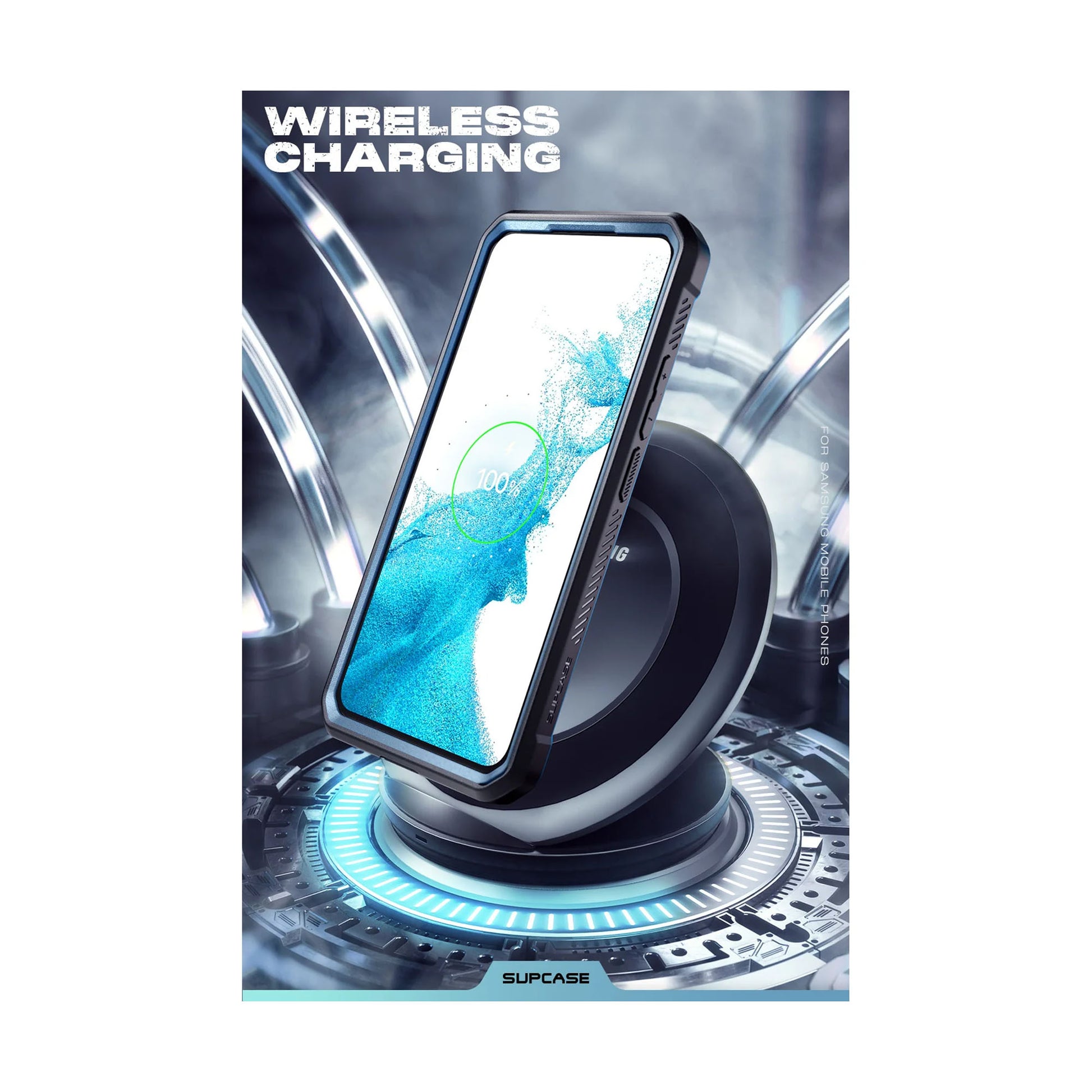 Supcase Unicorn Beetle PRO for Samsung Galaxy S23 (Without built-in Screen Protector) - Metallic Blue - Forexengineer -Malaysia- 843439121331