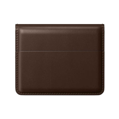 Nomad Card Wallet Plus Horween Leather - Rustic Brown ( Barcode: 856500019529 )
