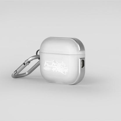 Skinarma Kinzoku for AirPods Pro - AirPods Pro 2 - Frost (Barcode : 8886461243352 ) - Forexengineer -Malaysia- 8886461243352