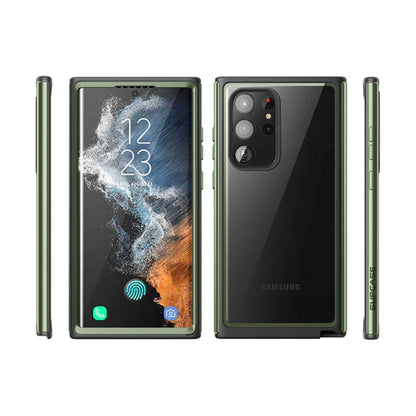 [ONLINE EXCLUSIVE] Supcase Unicorn Beetle Edge XT for Samsung Galaxy S23 Ultra ( With Build-in Screen Protector ) - Dark Green (Barcode : 843439121591 )