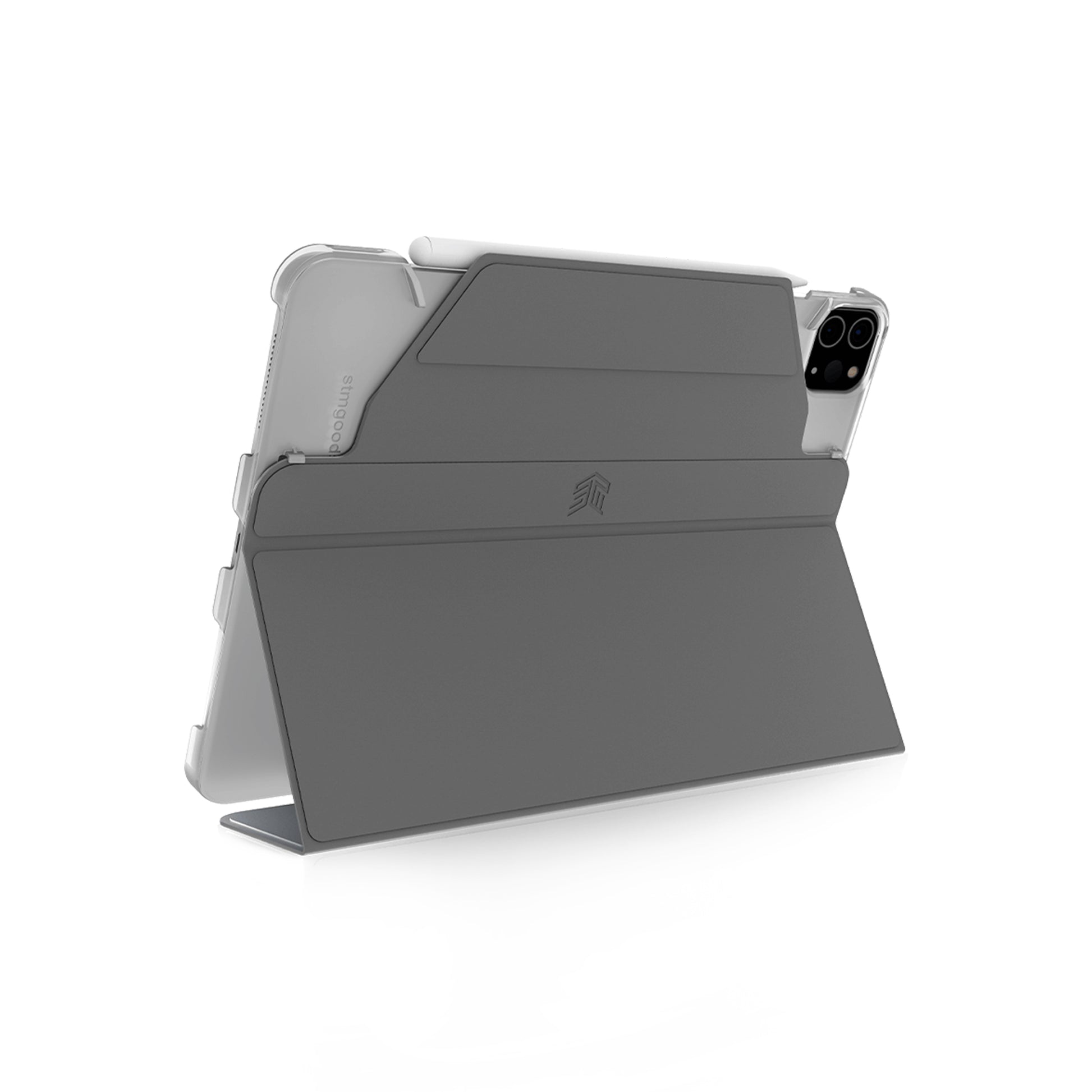 STM Studio for iPad Pro 11" ( 3rd - 2nd - 1st Gen ) ( 2021 - 2018 ) - iPad Air 10.9" ( 5th - 4th Gen ) ( 2022 - 2020 ) - Grey ( Barcode: 810046113301 ) - Forexengineer -Malaysia- 810046113301
