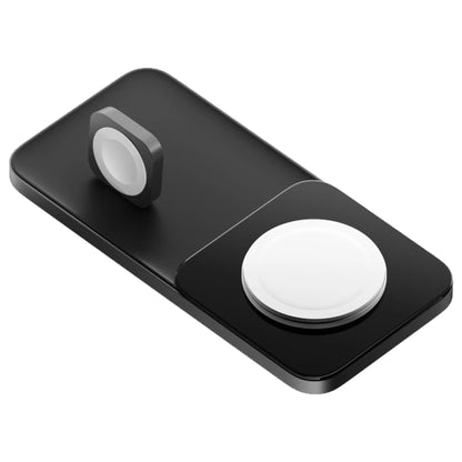 Nomad Base One Max - MagSafe and Apple Watch Charging Base 15W - Carbide Gray ( Barcode: 856500011516 ) - Forexengineer -Malaysia- 856500011516