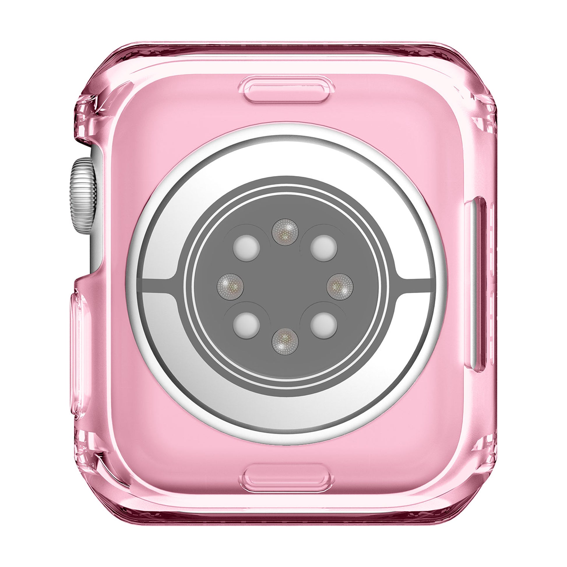 ITSKINS Spectrum Clear Case for Apple Watch ( 41mm - 40mm ) Series 8 - SE2 - 7 - 6 - SE - 5 - 4 - Light Pink (Barcode: 4894465705190 ) - Forexengineer -Malaysia- 4894465705190