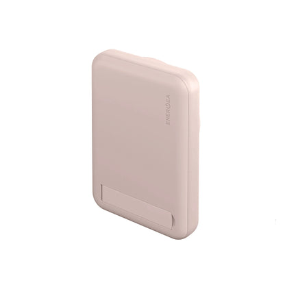 Energea Magpac Mini 10000mAh Magsafe Compatible PD20W With Built-In Stand - Pink (Barcode: 6957879461668 ) - Forexengineer -Malaysia- 6957879461668