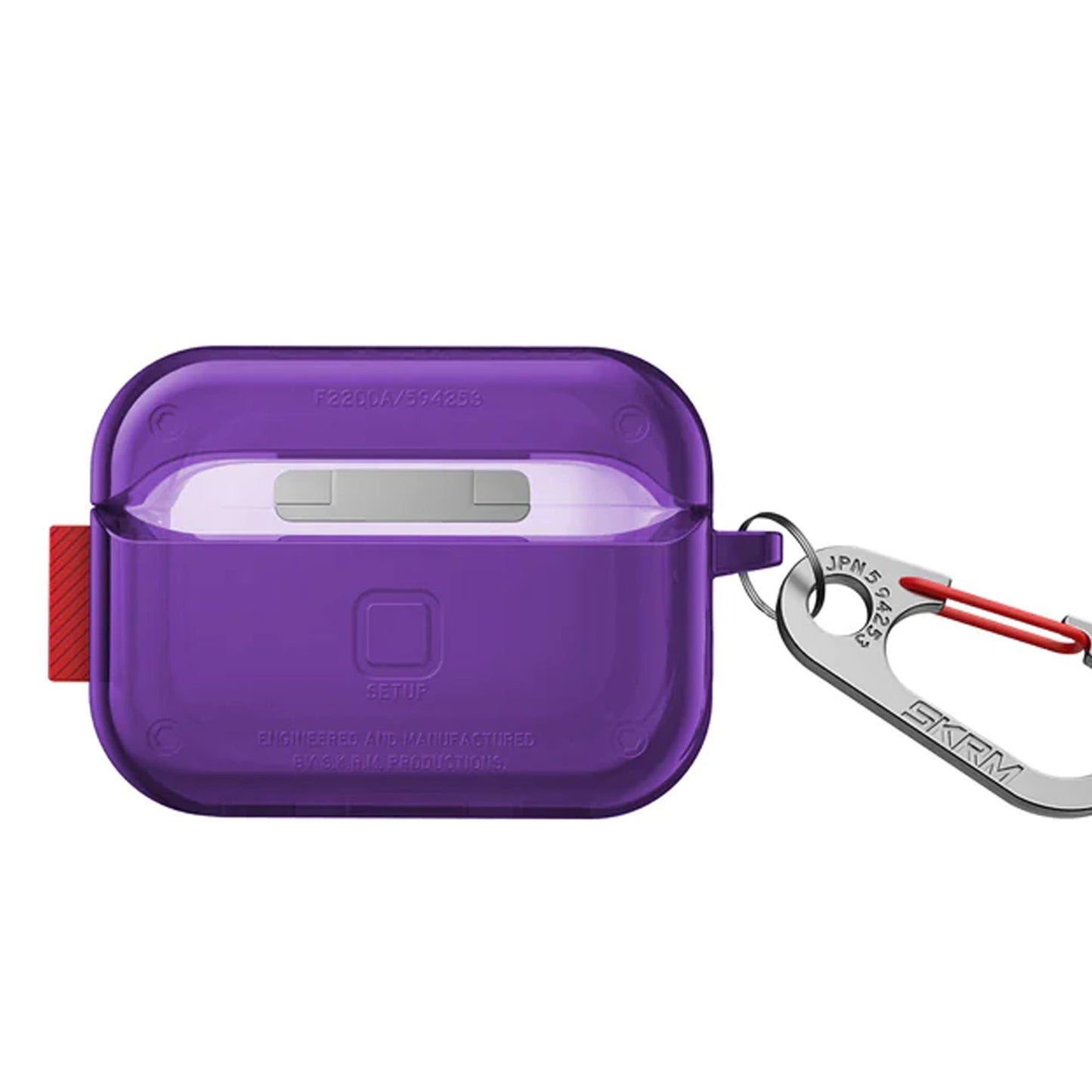 Skinarma Saido Case for Airpods Pro 2 ( 2nd Gen ) - Purple (Barcode : 8886461243246 )