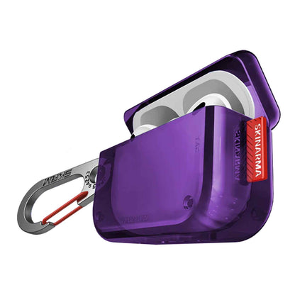 Skinarma Saido Case for Airpods Pro 2 ( 2nd Gen ) - Purple (Barcode : 8886461243246 )