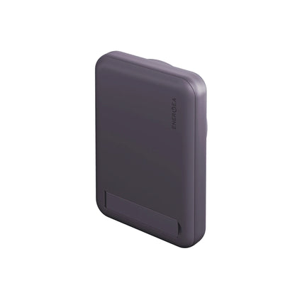 Energea Magpac Mini 10000mAh Magsafe Compatible PD20W With Built-In Stand - Purple (Barcode: 6957879461620 ) - Forexengineer -Malaysia- 6957879461620