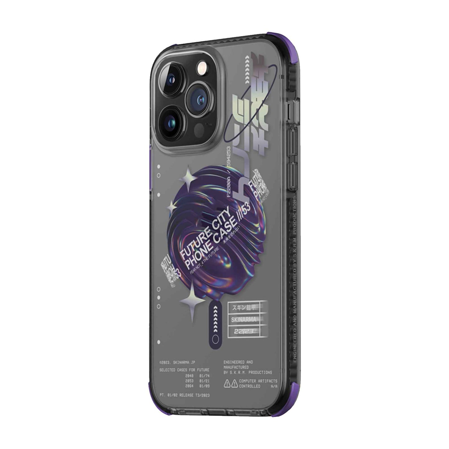 [ONLINE ONLY] Skinarma Shorai with Mag Charge for iPhone 14 - Magsafe Compatible - Purple ( Barcode: 8886461242621 )